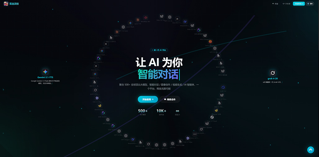 菁选灵创技术平台架构图